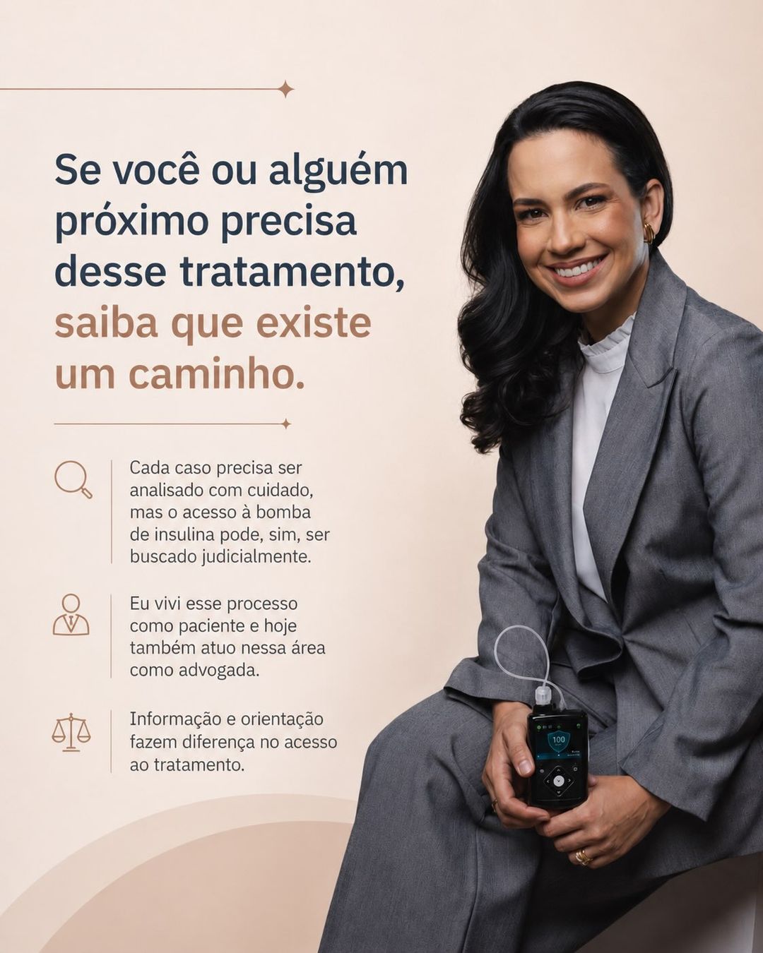 Carrossel sobre o acesso judicial à bomba de insulina — imagem 6 de 6